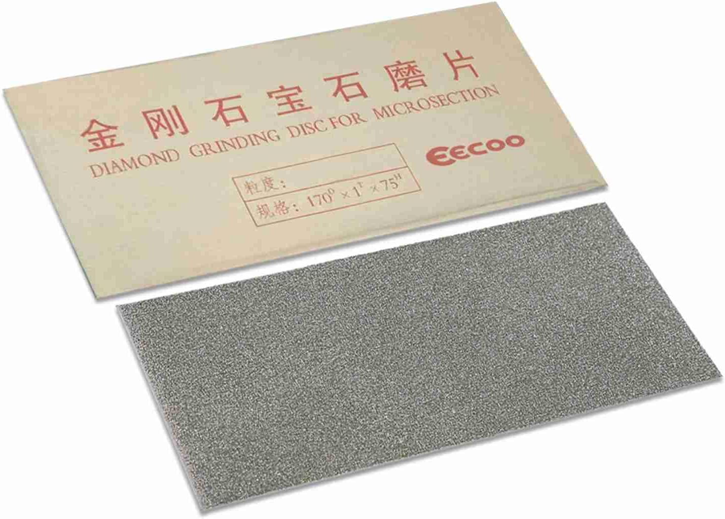 Diamond Sharpening Stone 80 Grit, Square Whetstone for Knife Tools | Diamond coated square whetstone, 80 grit. For knife sharpening, wood crafts, metal work. Compact and portable.