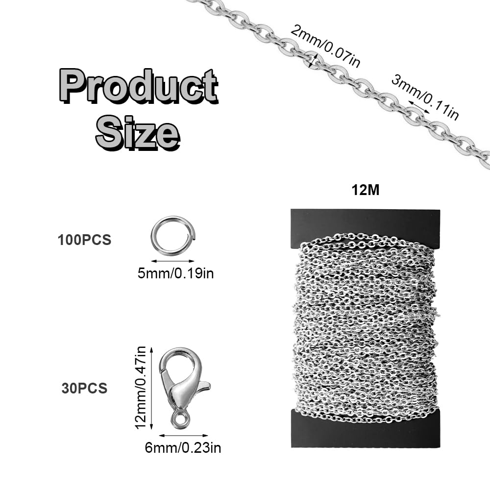 CATENA GENOVESE 6x29 Mm 30 M ACCIAIO INOX AISI 304 PORTATA 600 Kg - Foto 5