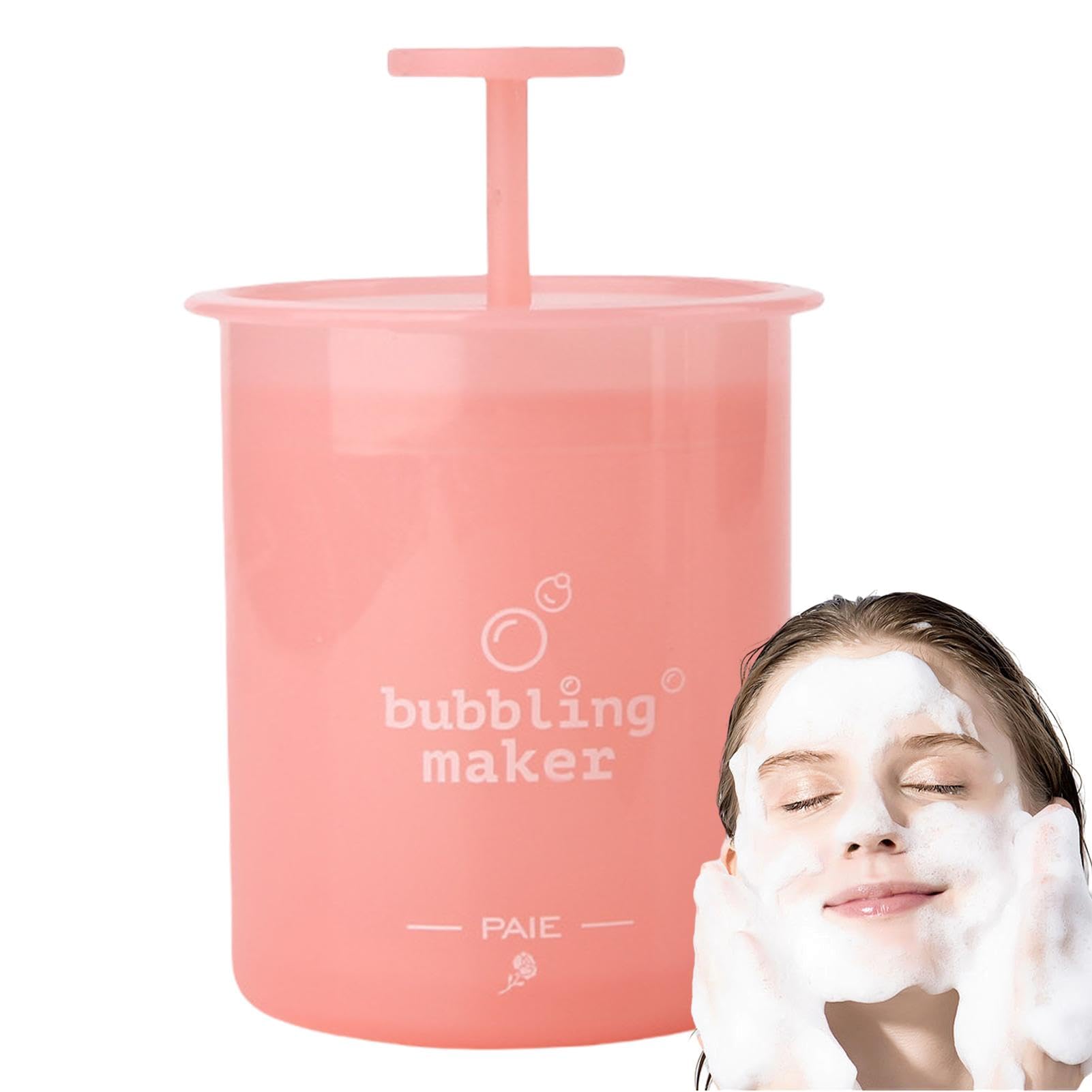 Creatore di schiuma, schiumatore di sapone - Schiuma rapida manuale per schiuma a bolle - Pompa ergonomica, strumento per la pulizia del viso per la cura della pelle, creatore di schiuma