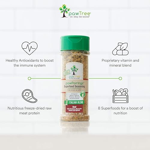 Miniatura 2 de pawTree Toppers de alimentos saludables para perros y gatos - Potenciador del apetito con proteínas liofilizadas. Deliciosos condimentos de