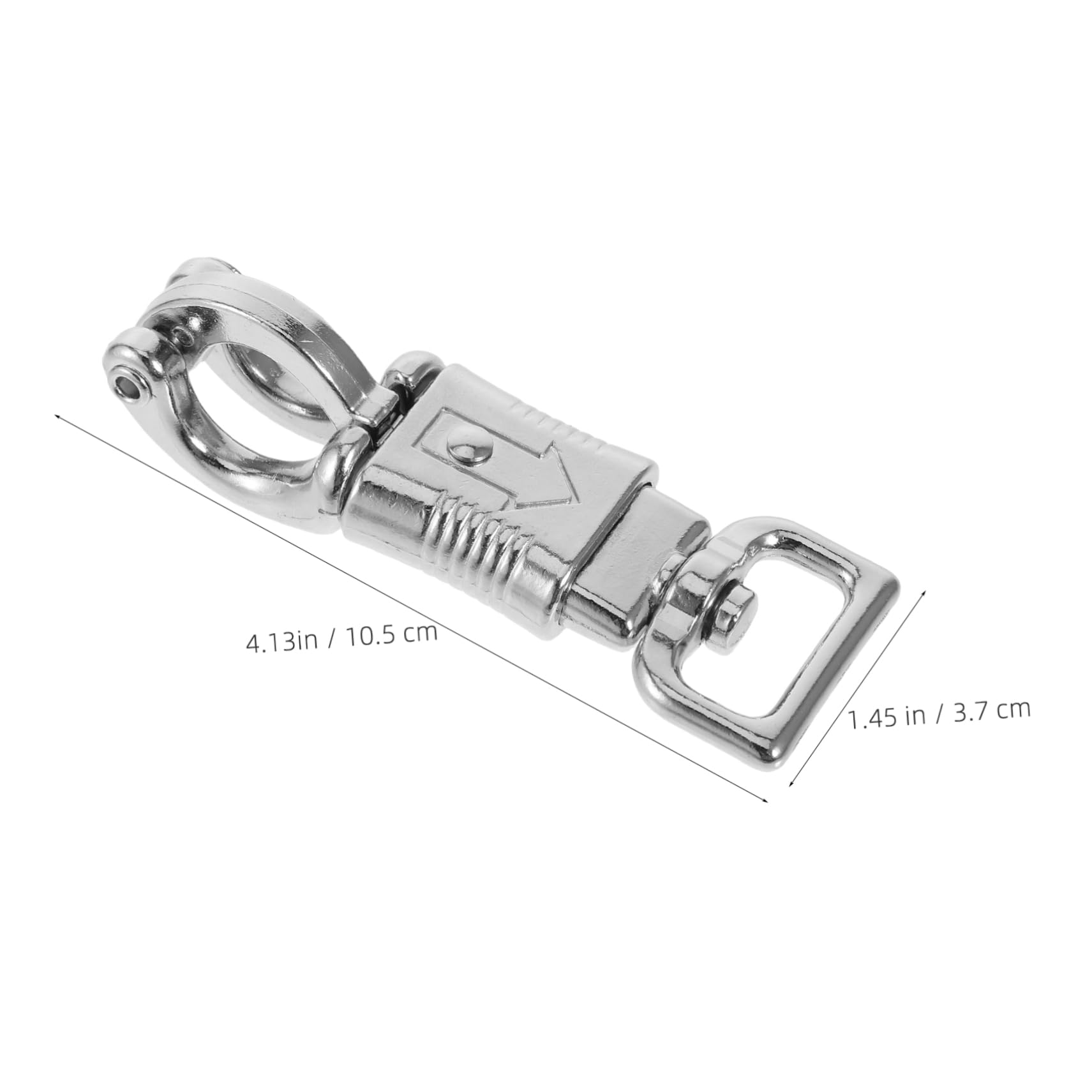 Garneck Metal Rope Fastener Quick Release Snap Hook for Equestrian Safety Lightweight and Portable Horse Harness Accessory for Riding and Equestrian Supplies