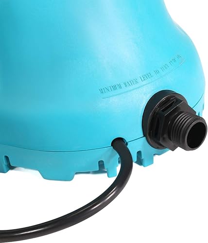 Miniatura 5 de XtremepowerUS Bomba de cubierta de piscina de 300W 1/3HP Bomba de motor sumergible de la bomba de la cubierta de la piscina automática, azul