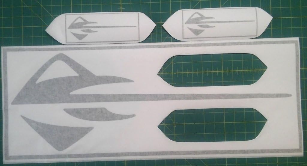 Clausen's World Stingray Hood Decal Vinyl Graphics 28 Inch, Fits Chevy Corvette C7, Red