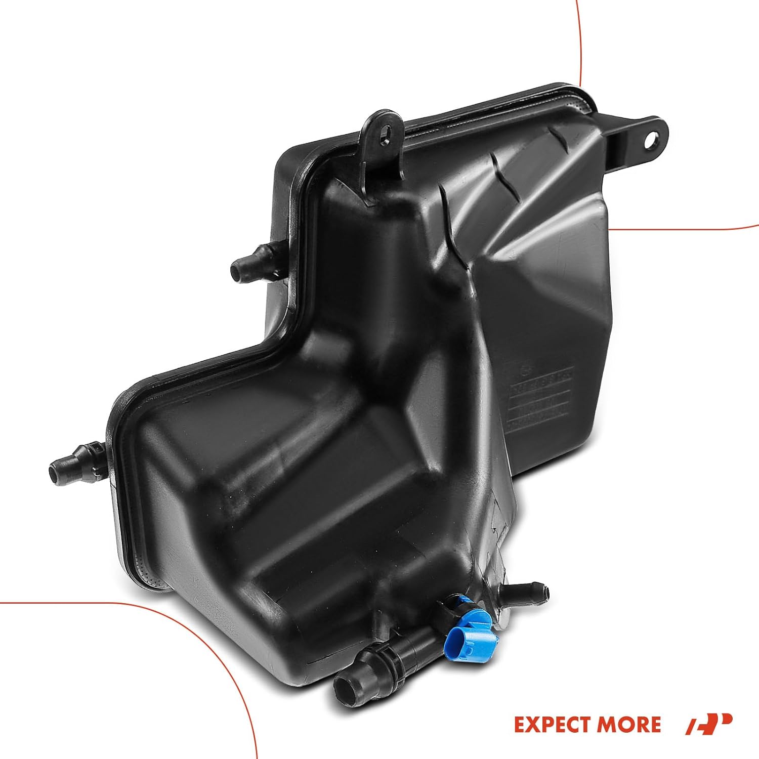 A-Premium Engine Coolant Overflow Recovery Expansion Tank [with Sensor] Compatible with BMW E65 E65 745i 745Li 750i 750Li 760i 760Li Alpina B7 Rolls-Royce Phantom, Replace # 17137543003, 17137647713