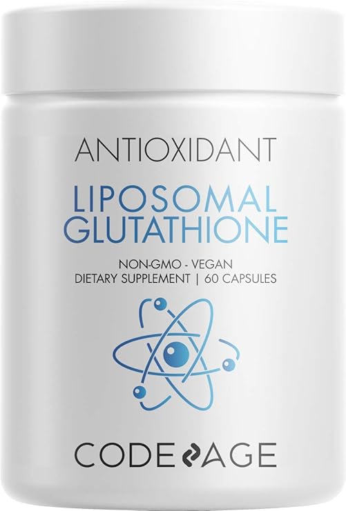 Codeage Liposomal Glutathione Supplement Pure Reduced