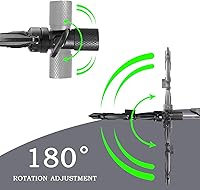Vista 3 de YOUSHARES - Soporte antiimpacto MV7 reduce el ruido de vibraciones, a juego con soporte de brazo de micrófono. Compatible con micrófono Shure MV7