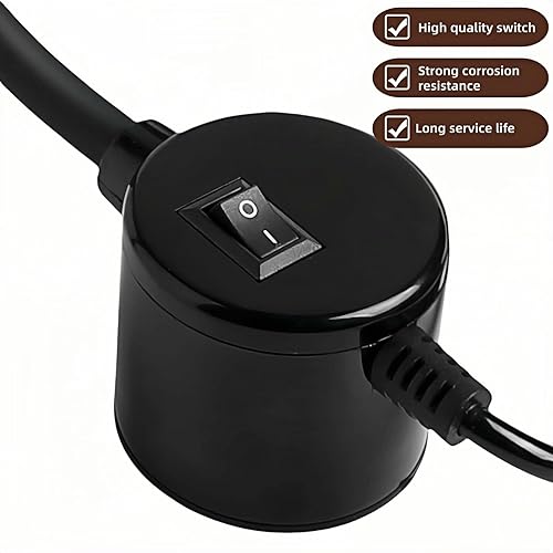 Miniatura 6 de 30 luces LED para máquina de coser con base magnética súper fuerte, lámpara de trabajo de cuello de silicona totalmente flexible para mesas de