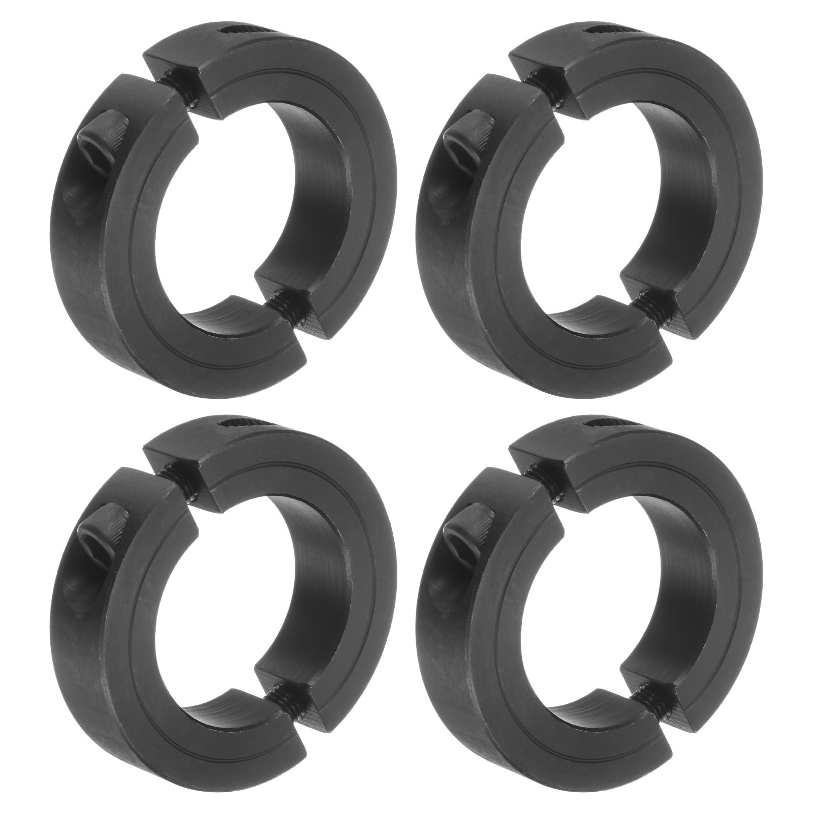 QUARKZMAN 4pz Collare a Doppia Fessura per Albero con Morsetto Foro 1-5/8"