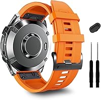 Vista 22 de ZPJPPLX Correa de silicona de ajuste rápido de 0.866 in compatible con Garmin Fenix 8 AMOLED 1.850 in/7 Pro/7/6 Pro/6/5 Plus/5, correas de repuesto