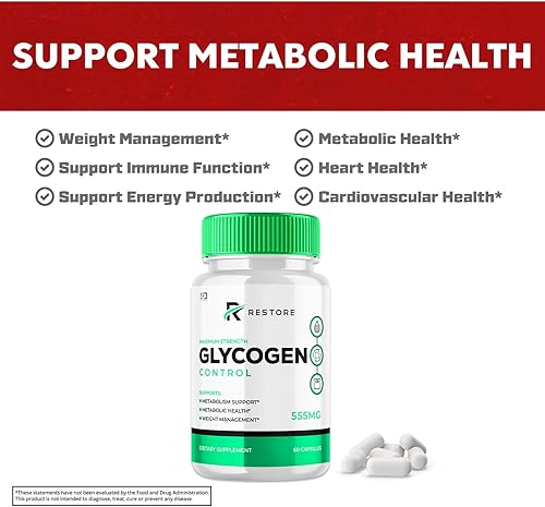 Miniatura 6 de Restaura el control de glucógeno, restaura, control de glucógeno, restaura el control de glucógeno Suplemento de apoyo de fórmula avanzada, restaura