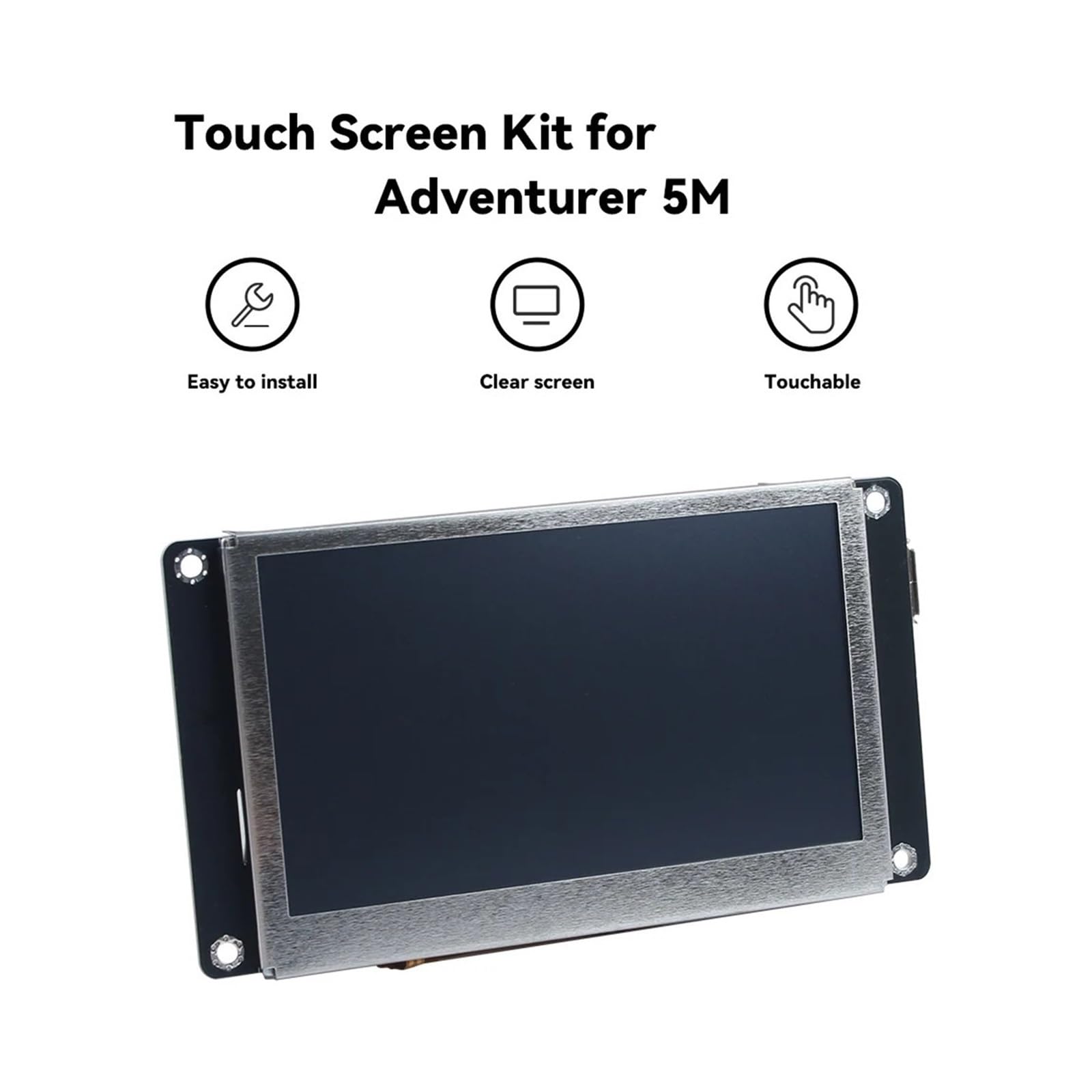 Kit Schermo Touch Compatibile con Flashforge Adventurer 5M | Installazione semplice, controllo touch, aggiornamento del display, accessorio sostitutivo