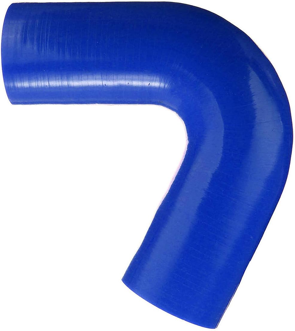 Lathe tools 51-63mm 120 Degree Blue Silicone Tube 150mm Length Silicone Vacuum Hose Tubing Turbo Coolant Tube (Color : 63mm)