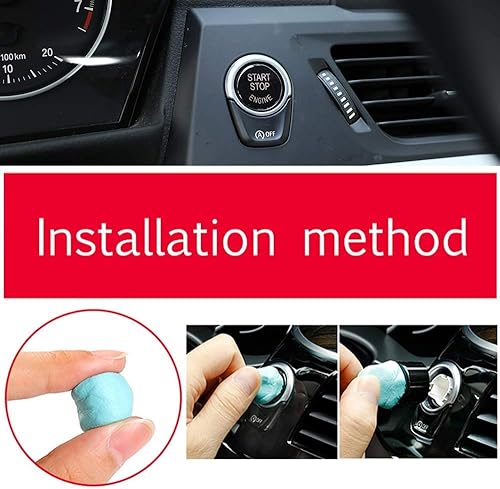 Miniatura 4 de YIWANG - Tapa para interruptor de arranque del motor de ABS cromado para BMW F20 F21 F30 F10 F34 F15 F25 F48 X1 X3 X4 X5 X6 G30 repuestos, Negro