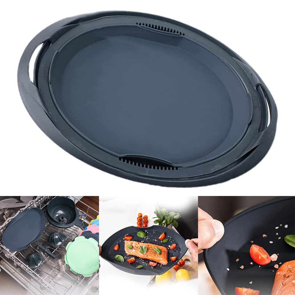 Stampo Universale In Silicone Per Thermomix TM6 TM5 TM31 | Vassoio Per Varoma Anti-goccia E Antiaderente | Adatto A Forno E Cottura A Vapore - 6