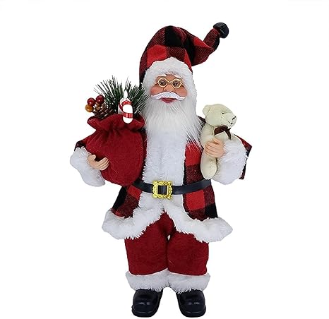 Amazon Co Jp サンタクロースの置物サンタクロース人形の飾り クリスマス飾り置物 サンタクロース人形の飾り サンタクロースフィギュア クリスマス飾り クリスマス道具 サンタクロースの人形のクリスマスの装飾 家族のクリスマスのための父のクリスマスの装飾品の像の