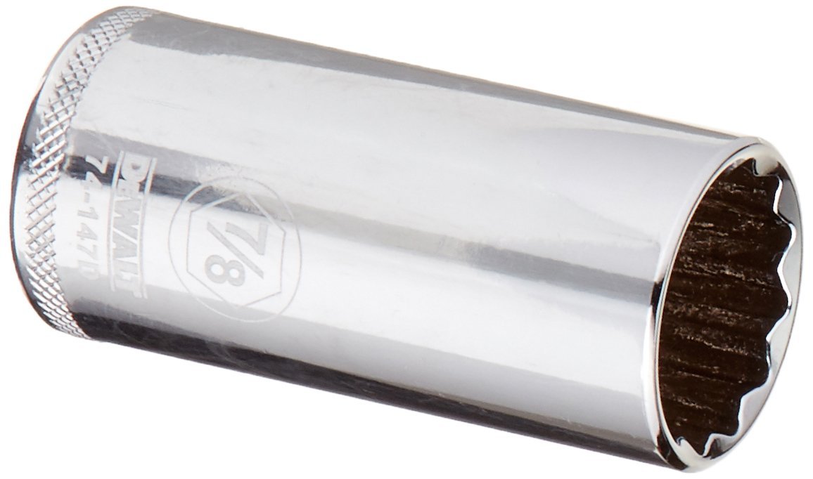 Sae Socket, Deep, 12-Point, 7/8 In., 3/8 In. Drive - Dwmt74147osp 076174741476