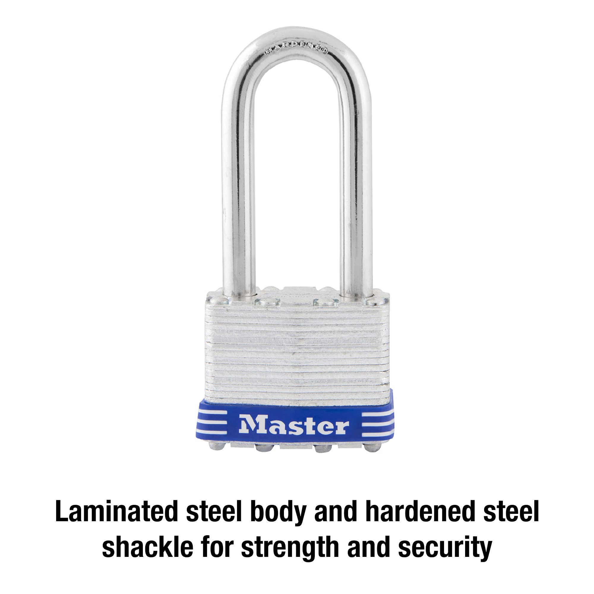 Master Lock 1DLH - Candado para exteriores con llave, 1 paquete
