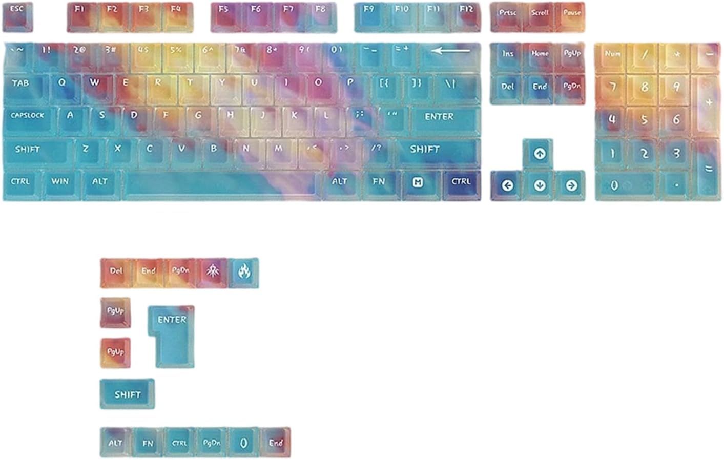 Clavier Usb Keyboard 105 Touches pas cher - Rakuten