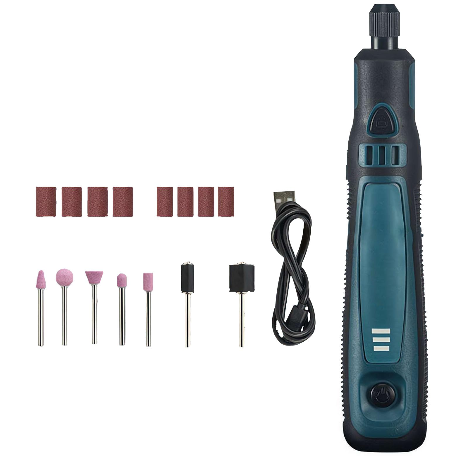 Rechargeable Engraving Pen Electric Grinder Miniature Electric Rotary Tool For Precisions Grinding Carving Task