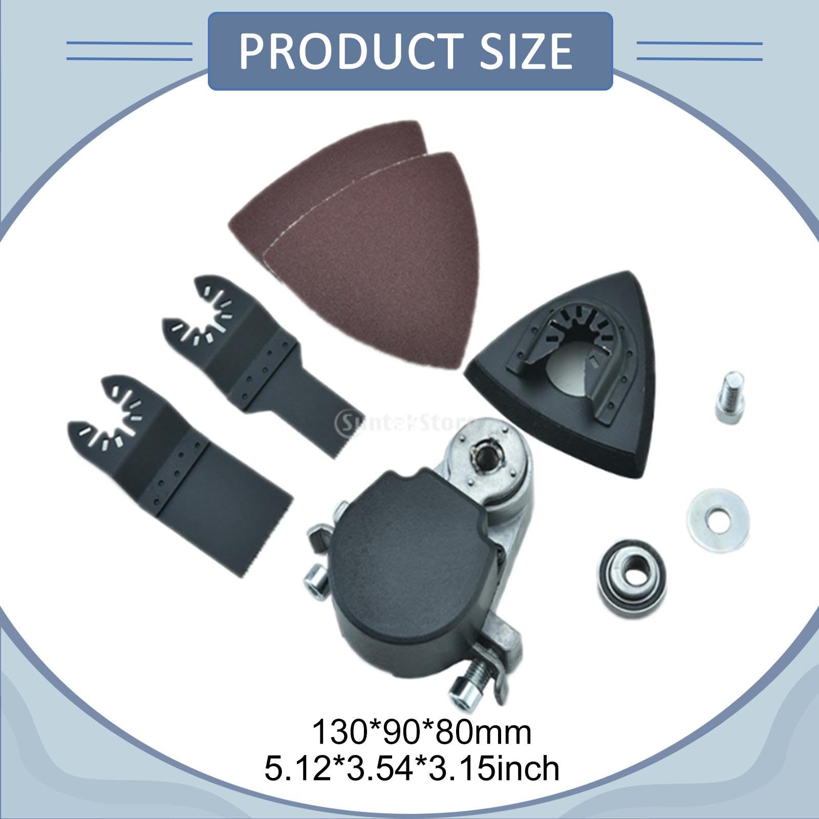 8 Pezzi Testa Smerigliatrice Angolare Adattatore M14 Accessori Taglio Metallo Strumenti Affilatura Legno Materiale Alluminio Plastica Ferro
