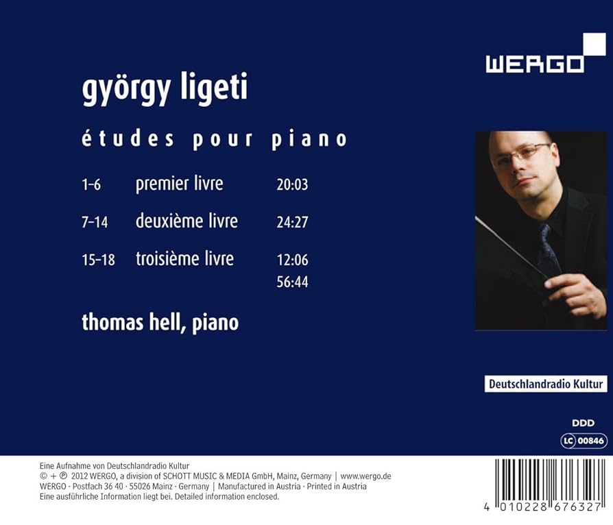 リゲティ : ピアノのための練習曲集 第2巻/ショット社 リゲティ : ピアノのための練習曲集 第2巻/ショット社 リゲティ