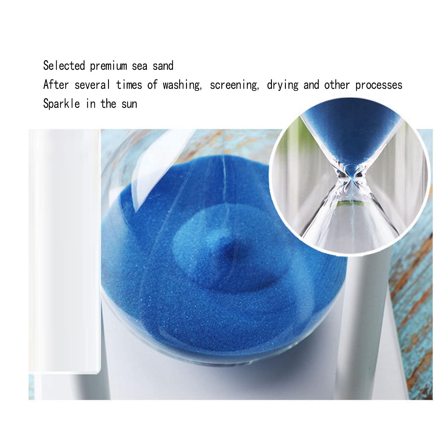 45 minutos reloj de arena temporizador de arena cocina escuela hora de madera moderna reloj de arena reloj de arena reloj de té temporizadores regalo para el hogar decoración