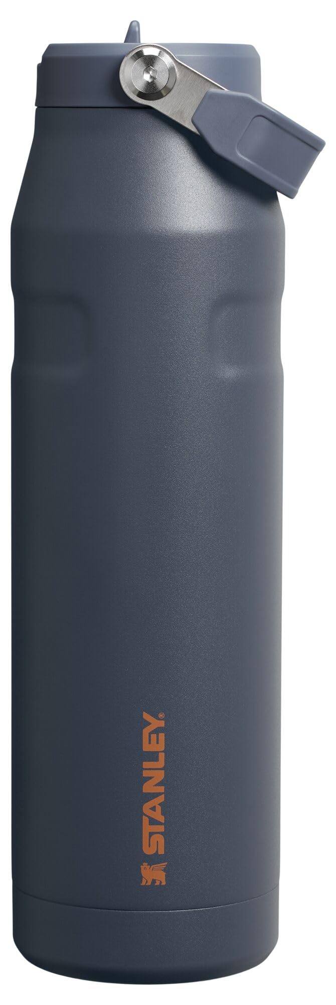 Stanley IceFlow Flip Straw 2.0 Water Bottle 36 oz | Built-In Straw with Larger Opening | Lightweight and Leak Resistant | Insulated Stainless Steel | BPA-Free | Twilight