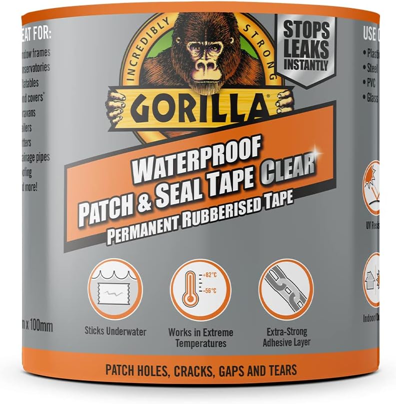 WATERPROOF PATCH & SEAL CLEAR
