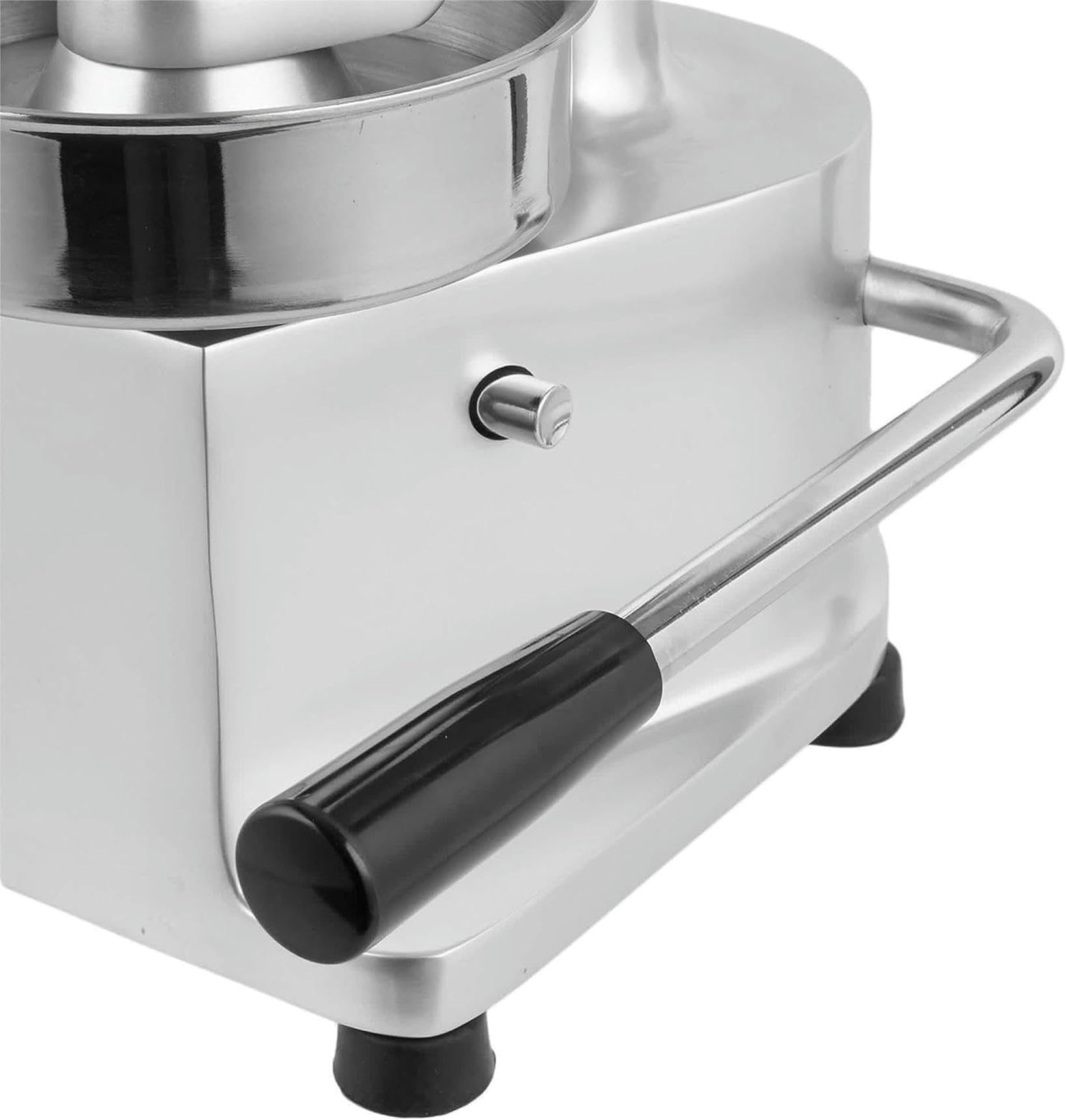 Kommerzielle Burgerpresse, manueller 5-Zoll-Patty-Maker, Hamburger-Formmaschine, Edelstahl-Grillform-Fleischmaschine, for Patties