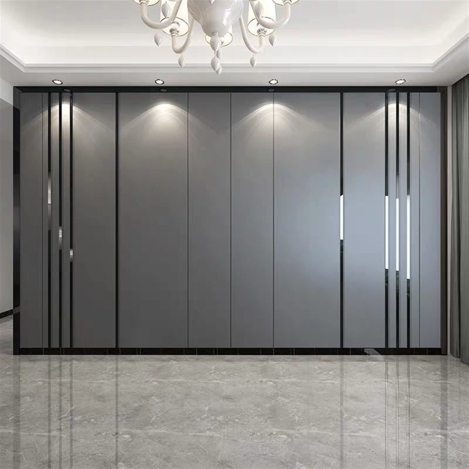 1M Moldura de Pared Flexible Autoadhesiva Metalizado, Moldura de Techo, Moldura de Pared Adhesiva, despegar y Pegar, moldura Impermeable Adhesivo de Pared(Pure White,Width 60mm)
