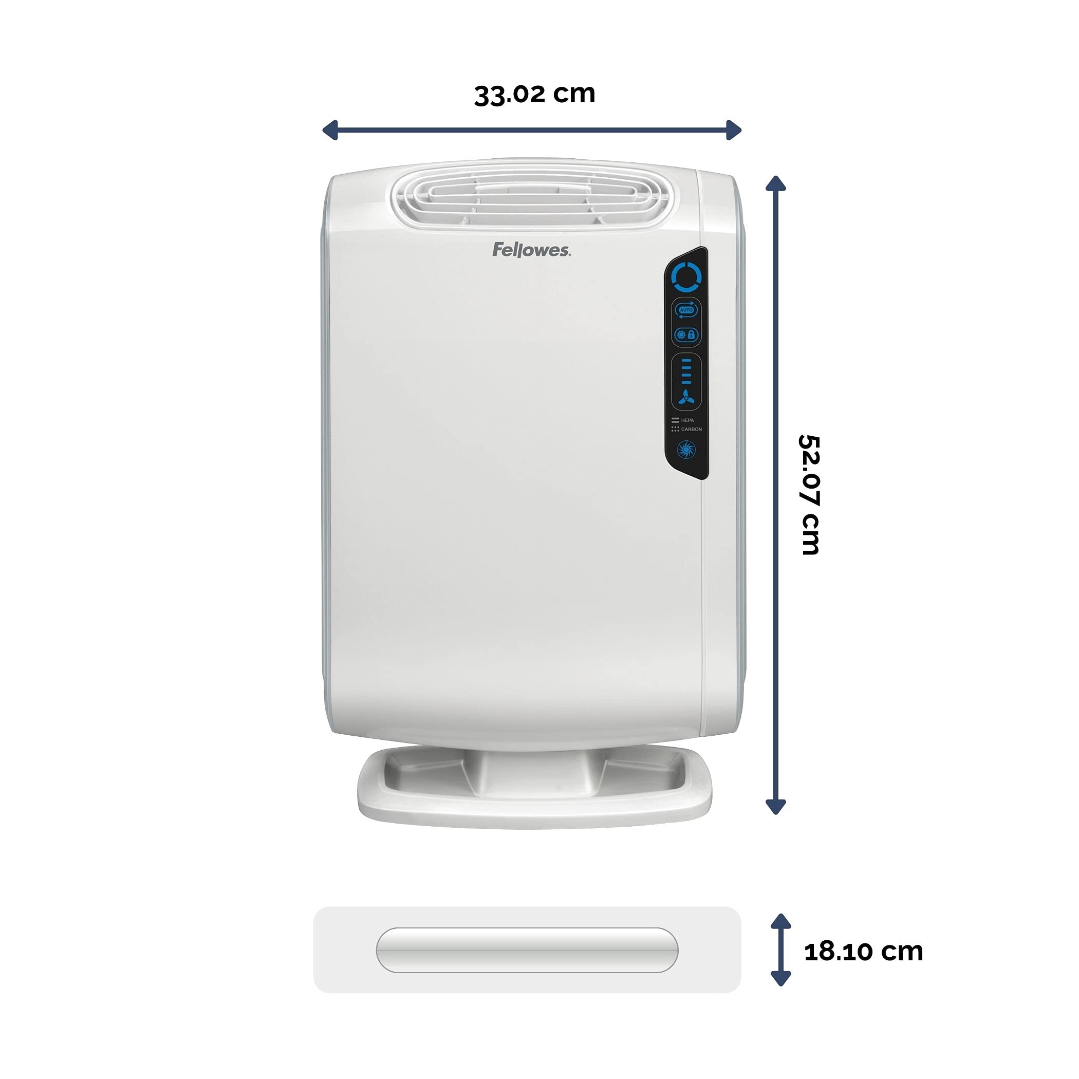 Fellowes AeraMax DX55 Purificateur D'Air Brillant