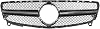 Car Front & Radiator Grilles Fit For Mercedes Benz A-Class W176 2016-2018 A180 A200 A250 A45 AMG Chrome Diamonds Style Grille Black GTR Front Front Grill Trim(AMG-Black)