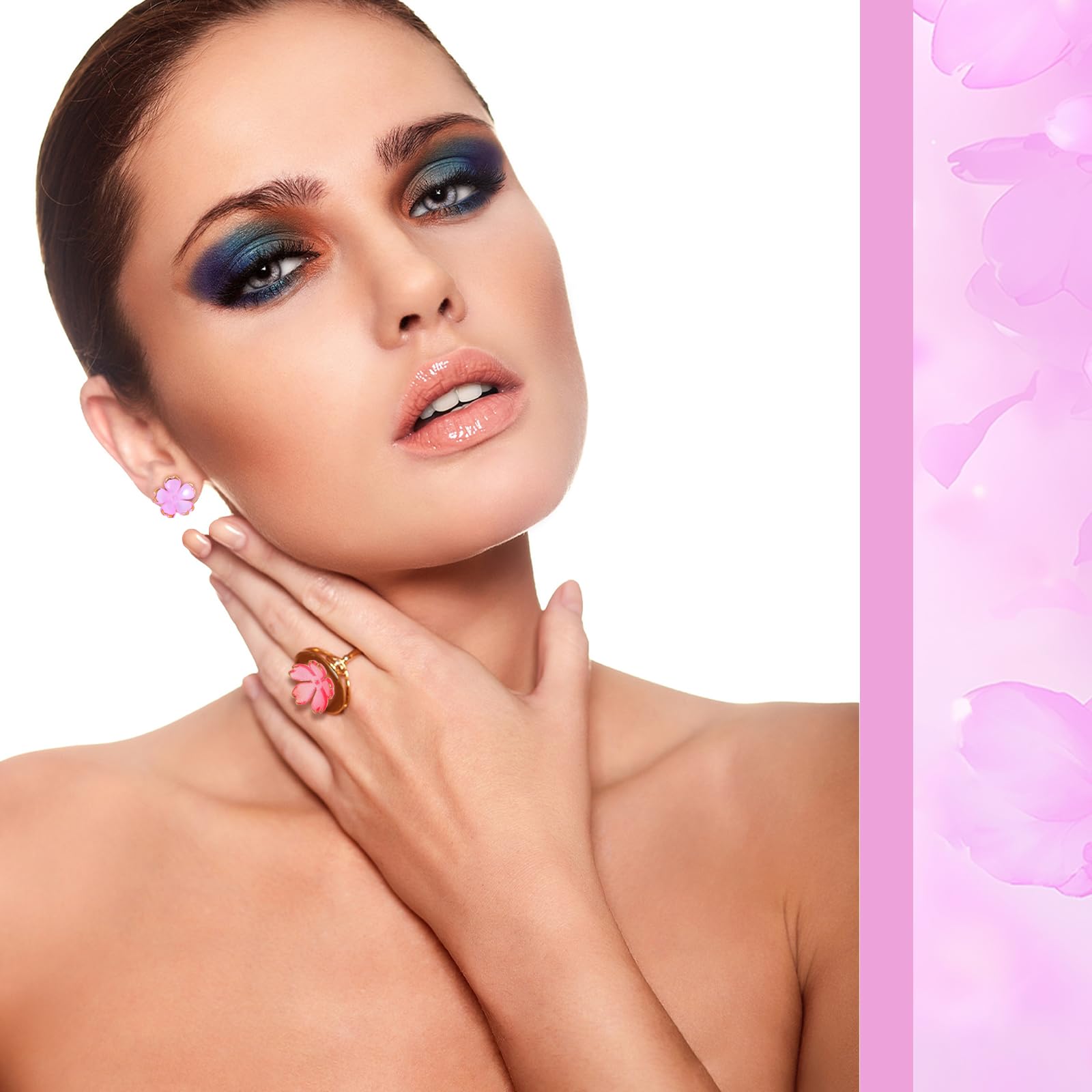 Cheriswely, 240 Pezzi In Acrilico Con Perline A Forma Di Fiore Satinato, Per Gioielli Da 1 A 1,5 Mm - Foto 4