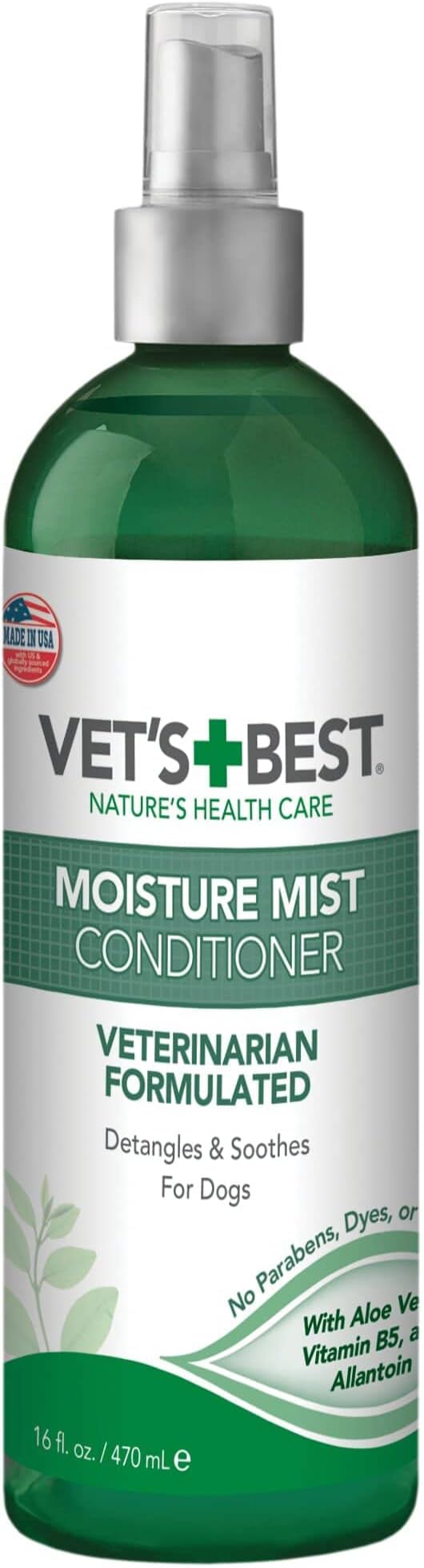 Pet Conditioners Vet's Best Moisture Mist Dog Dry Skin