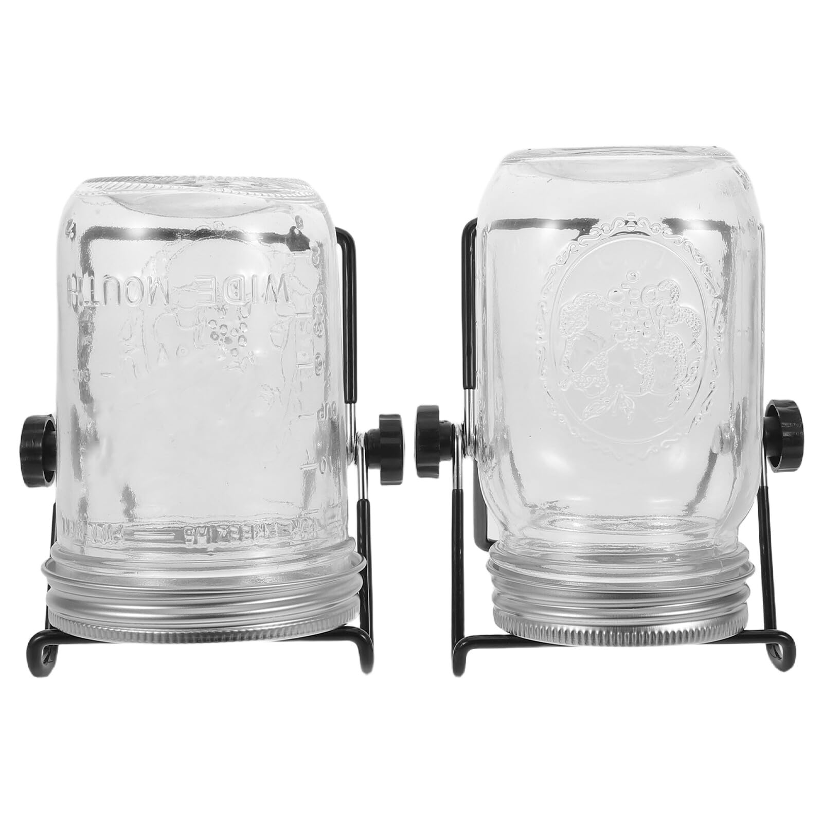 2 Sätze Kit Set Edelstahl Sprouting Lid Kit Keimglas mit Sieb und Ständer Kompatibel für Mikrogrün Keimung Langlebiges Keimgerät für Frische und Gemüsezucht