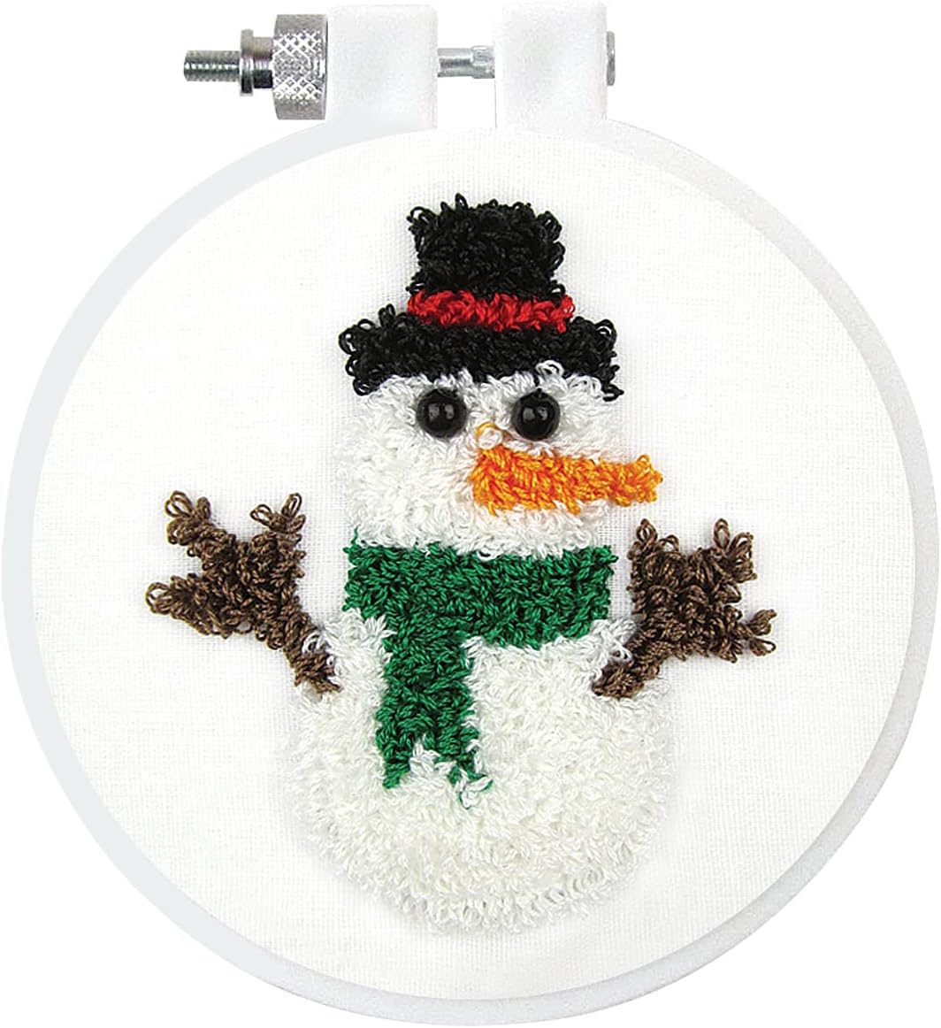 Punch Needle KIT Snowman