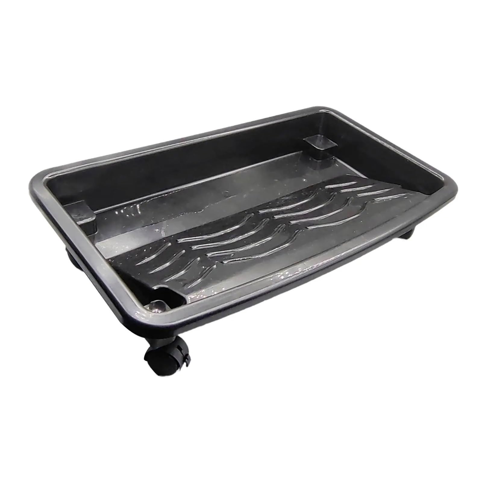 2PCS Washable Reusable Paint Roller Tray With Wheels Brush Holder For Professional Wall Painting for Roller Brushes