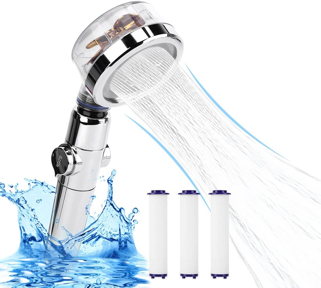 Shower Head, Hand Shower, Shower Head, 2 Jet Types with Filter
