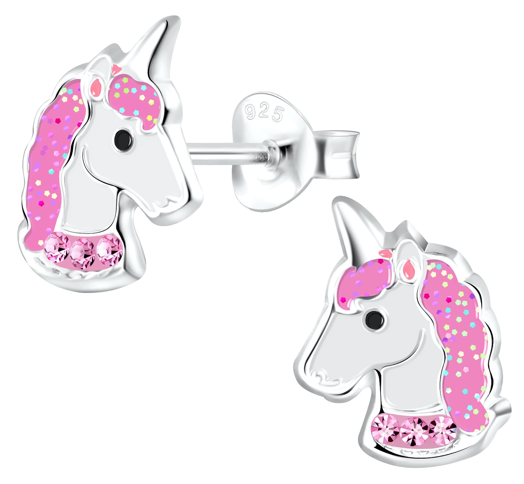 Aww So Cute 925 Sterling Silver Hypoallergenic Unicorn Stud Earrings for Babies, Kids & Girls | Diwali Gift/Birthday Gift | Comes in a Gift Box | 925 Stamped with Certificate of Authenticity | ER1622 (B07V4MZ5YM) Amazon Price History, Amazon Price Tracker