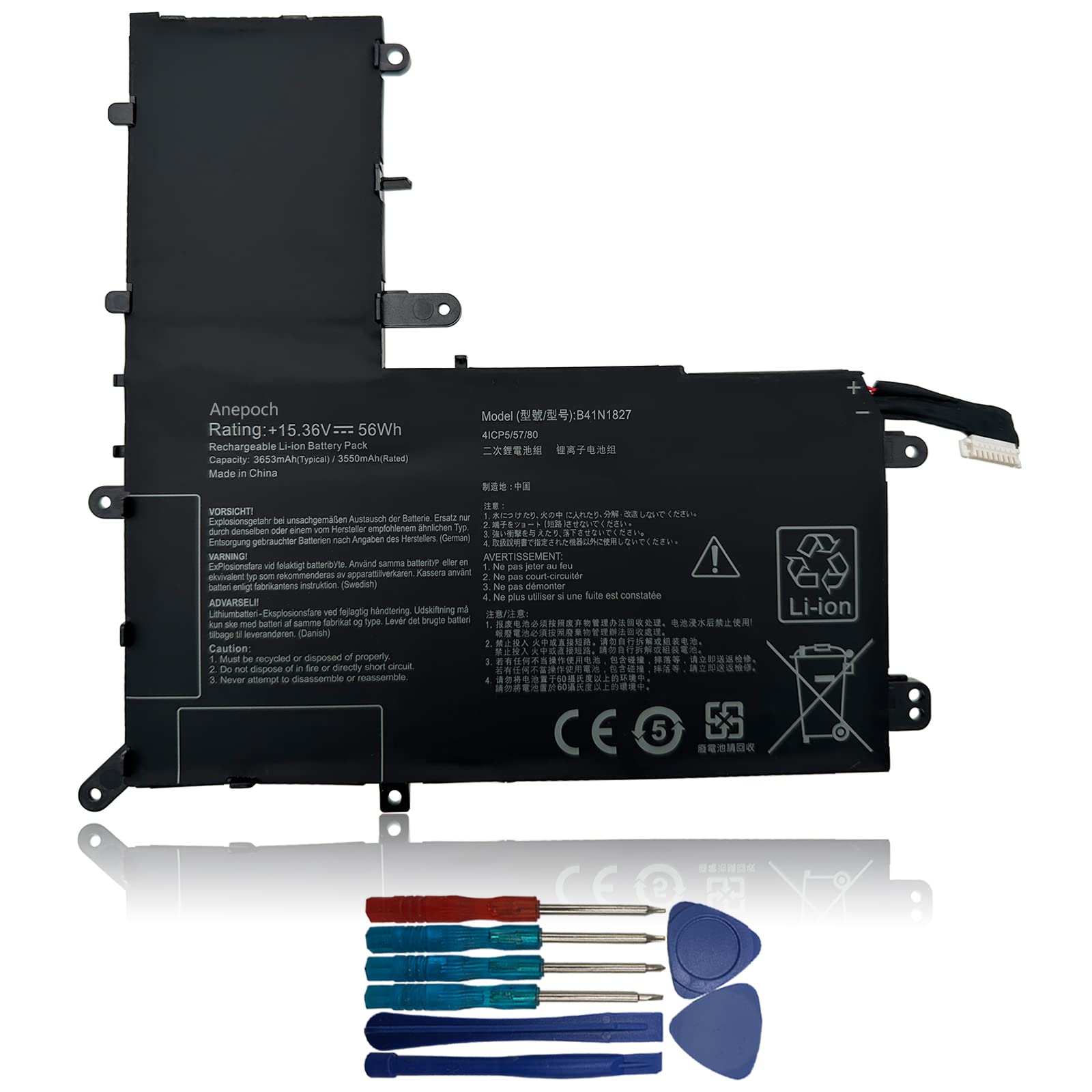 Aランク品 グラボ搭載 フルHD 15 ASUS i7 24GB バッテリー新品 Amazon.com: Anepoch B41N1827 Laptop Battery Replacement for Asus