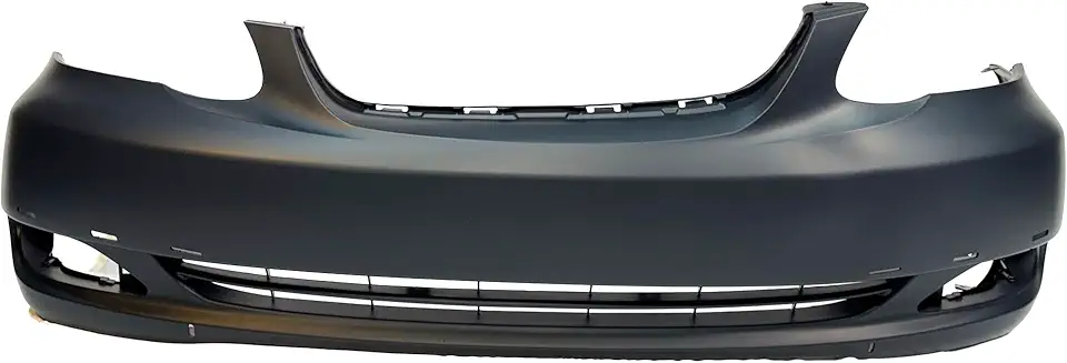 FitParts Compatible With Front Bumper Cover 2005-2008 Toyota Corolla Sedan S XRS Sedan 05-08. New, Primed and Ready for Paint. With Fog Light Holes. TO1000298 521190Z939 2006 2007