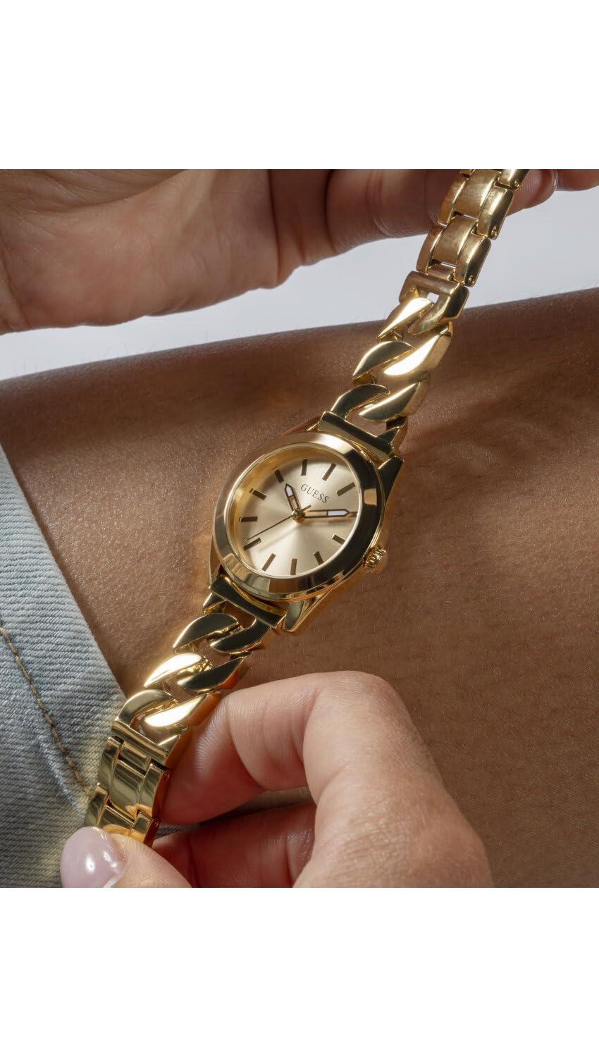 GUESS Reloj Serena para Mujer Acero Inoxidable