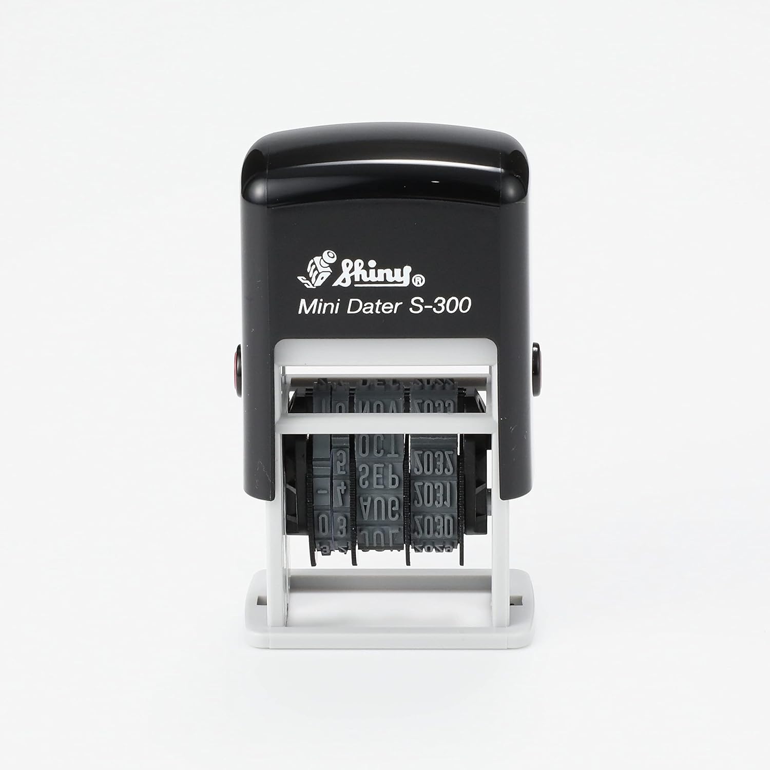 STANTEC S-300UK-AZ Mini Date Printer Mini Date Printer No. 5 x 4 Rungs, Genuine Imported Product, Acrylonitrile Butadiene Styrene (ABS), Black