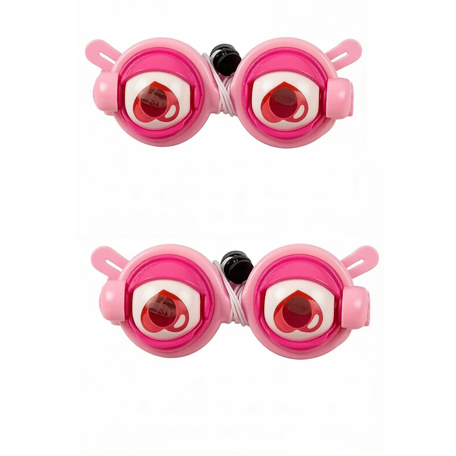 Googly Eyes Glasses, Funny Crazy Eyes Glasses, Novelty Blinking Shaking Eye Glasses for All Ages & Adults, Party Glasses, Prank Gag Gift, Birthday Party Supplies Costume Props Color B 2pcs