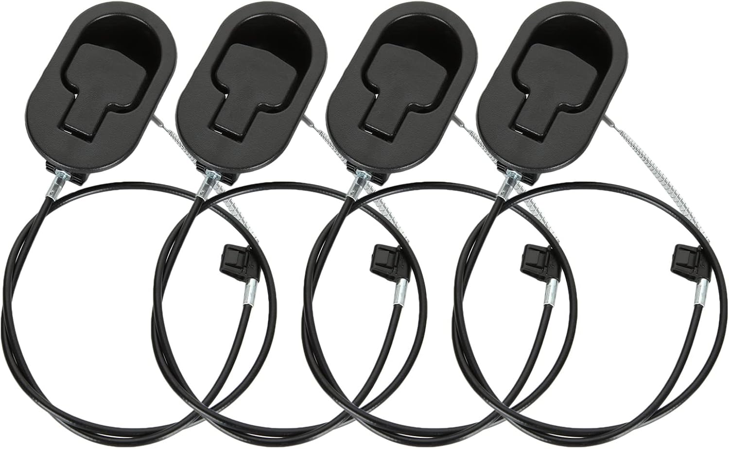 APACALI Recliner Pull Cable Replacement Set of 4, Universal Black Sofa