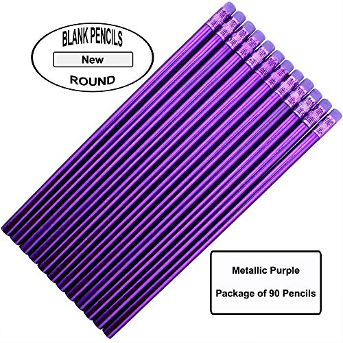 Lápices EZPENCILS & GIFTS metálicos púrpura x90 2HB miniatura 2