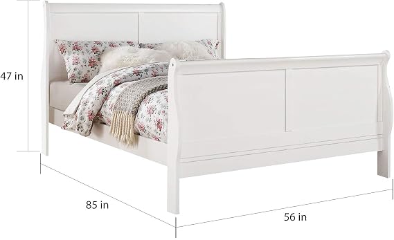 ACME Furniture Louis Philippe III Eastern King Bed, White