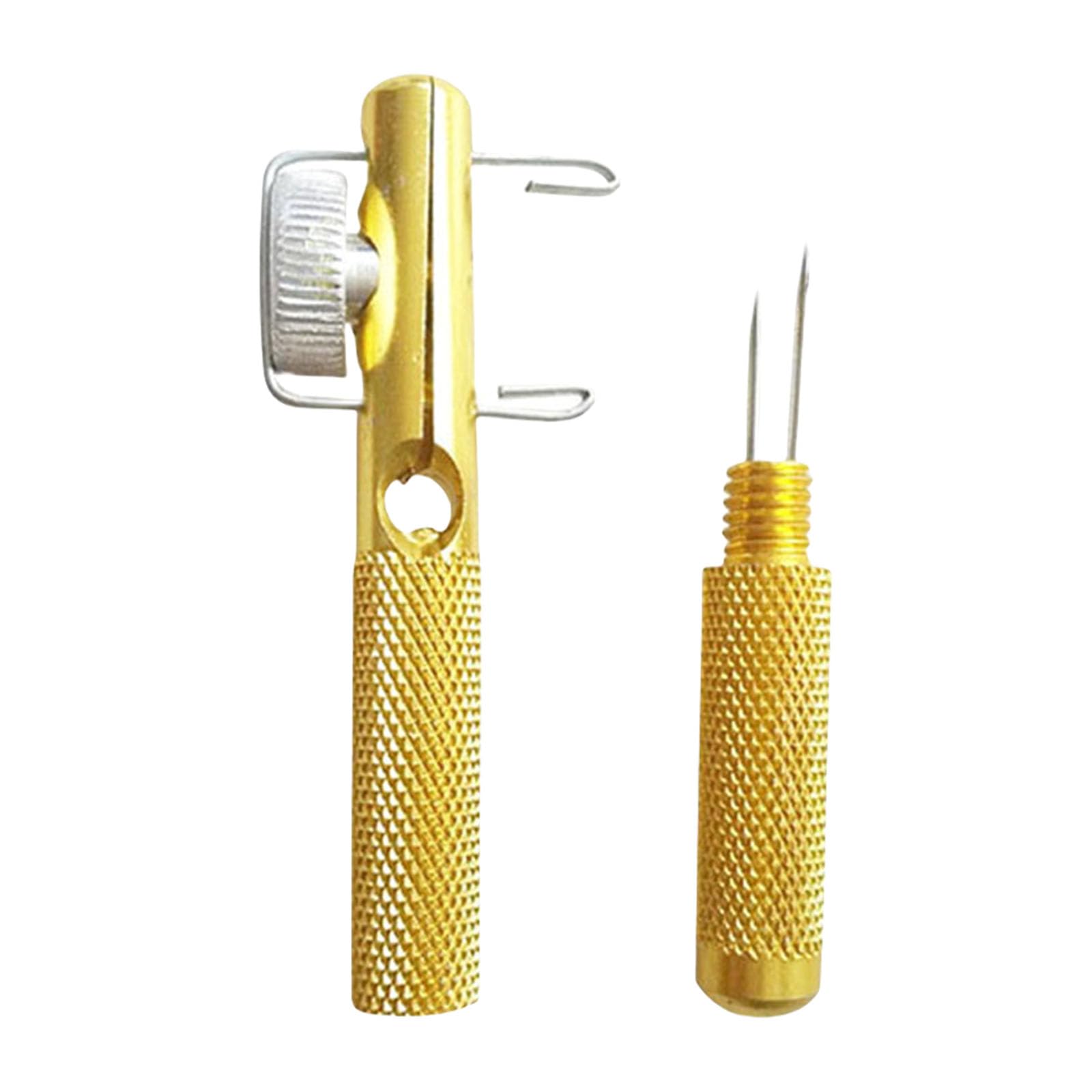 Tsophreniq Portables Fishing Knots Tying Device Antislip Ergonomic Metal Hook Fasteners Tool for Freshwaters Fishing Enthusiasts Nonslip Metal Hook Tying Tool