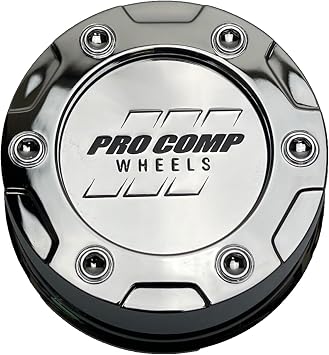 Pro Comp Chrome Snap in Wheel Center Cap 7342142 8342141 S511-33 Sticker Logo