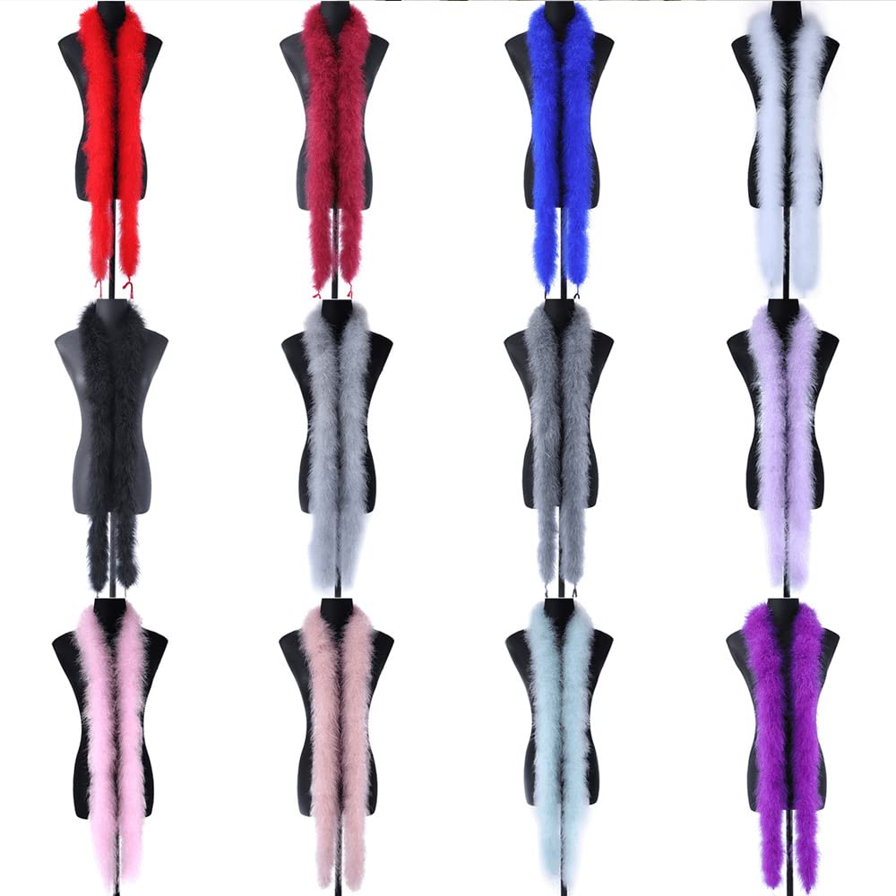 Amazon | マラボー 羽根 マフラー 羽シャワー ショール ストール